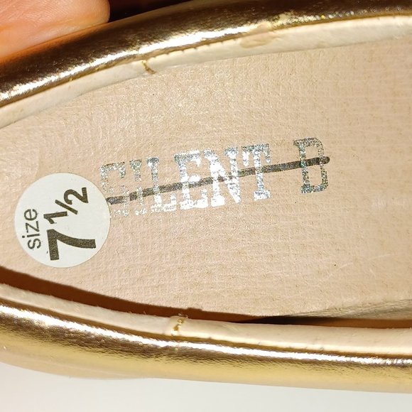 Silent D Verges Metallic Touch Loop Straps Shoes 7.5 - Picture 9 of 11